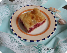 Baklava s višnjama