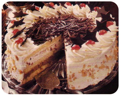 Božićna torta sa zvjezdicama