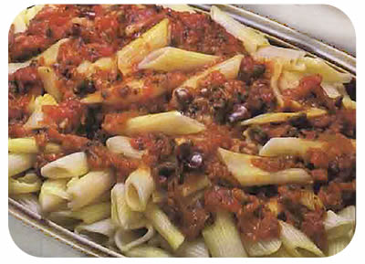 Makaroni ala marinara