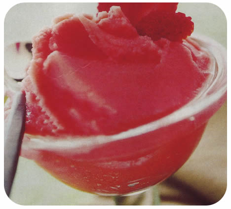 Sorbet s jagodama