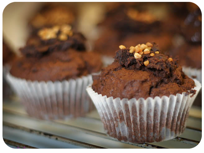 Muffini s kestenom i čokoladom
